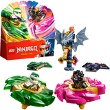 LEGO Ninjago Lloyd vs. Ras Spinner-Duell, Bygge legetøj 