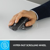 Logitech MX Master 2S Wireless Mouse mus Højre hånd RF trådløs + Bluetooth Laser 4000 dpi grafit, Højre hånd, Laser, RF trådløs + Bluetooth, 4000 dpi, Grafit