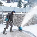 Makita Snefræser-tilbehør SN400MP, Sne kasteren Blå/Sort