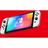 Nintendo Switch OLED bærbar spilkonsol 17,8 cm (7") 64 GB Berøringsskærm Wi-Fi Hvid, Håndholdt konsol Hvid, Nintendo Switch, NVIDIA Custom Tegra, Hvid, Analog/digital, Hjemknap, Afbryderknap, Knapper