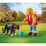 PLAYMOBIL My Life Kvinde med Sennenhund, Bygge legetøj 