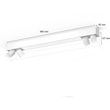 Philips Hue White & Color Ambiance Centris 4 loftspots, LED lys Hvid