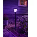 Philips Hue White & Color Ambiance Econic Udendørs Stiarmatur, LED lys Sort