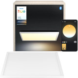 Philips White Ambiance Aurelle Kvadratisk Panellys XL, LED lys Hvid