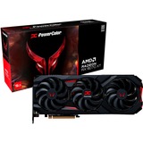 PowerColor Radeon RX 9070 XT Red Devil 16GB OC, Grafikkort Sort