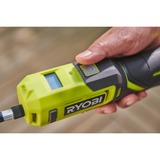Ryobi Genopladelig mini-kompressor RI4-0, 4 Volt, USB, Luftpumpe Grøn/grå