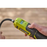 Ryobi Genopladelig mini-kompressor RI4-0, 4 Volt, USB, Luftpumpe Grøn/grå