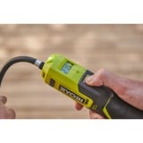 Ryobi Genopladelig mini-kompressor RI4-0, 4 Volt, USB, Luftpumpe Grøn/grå