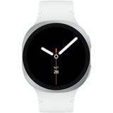 SAMSUNG Galaxy Watch 8 3,81 cm (1.5") AMOLED 44 mm Digital 480 x 480 pixel Berøringsskærm Sølv Wi-Fi GPS (satellit), SmartWatch Sølv, 3,81 cm (1.5"), AMOLED, Berøringsskærm, 32 GB, GPS (satellit), 34 g