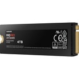 Samsung 990 Pro 4 TB M.2 PCI Express 4.0 NVMe V-NAND TLC, Solid state-drev 4 TB, M.2, 7450 MB/s