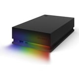 Seagate FireCuda Gaming Hub ekstern harddisk 8 TB Micro-USB B / USB Type-A / USB Type-C 3.2 Gen 1 (3.1 Gen 1) Sort Sort, 8 TB, 3.2 Gen 1 (3.1 Gen 1), Sort