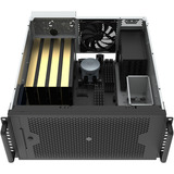 SilverStone SST-RM53-502, Rack kabinet Sort