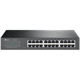 TP-Link TL-SG1024D Ikke administreret Gigabit Ethernet (10/100/1000) Grå, Switch Ikke administreret, Gigabit Ethernet (10/100/1000), Fuld duplex, Stativ-montering, Detail