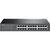 TP-Link TL-SG1024D Ikke administreret Gigabit Ethernet (10/100/1000) Grå, Switch Ikke administreret, Gigabit Ethernet (10/100/1000), Fuld duplex, Stativ-montering, Detail