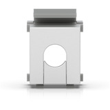 Ubiquiti Keystone blindindsats med gennemgang, 12 stk. pakke, Låg grå