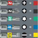 Wera Tool-Check Modular Imperial 1, Bit sæt Sort/Grøn
