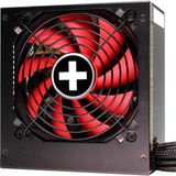 Xilence XP550R9 enhed til strømforsyning 550 W 20+4 pin ATX ATX Sort, Rød, PC strømforsyning Sort, 550 W, 220 - 240 V, Aktiv, 15 A, 35,7 A, 16 A