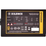 Xilence XP550R9 enhed til strømforsyning 550 W 20+4 pin ATX ATX Sort, Rød, PC strømforsyning Sort, 550 W, 220 - 240 V, Aktiv, 15 A, 35,7 A, 16 A