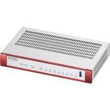 Zyxel USG FLEX 100H firewall (hardware) 3 Gbit/sek. 3 Gbit/sek., 0,75 Gbit/sek., 1500 Mbit/s, 40,365 BUT/t, IKEv2, IPSec, SSL, Ledningsført