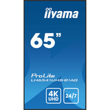 iiyama ProLite LH6541UHS-B1AG, Offentlig visning Højglans sort