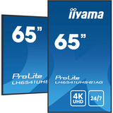 iiyama ProLite LH6541UHS-B1AG, Offentlig visning Højglans sort