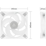 ARCTIC P14 PWM PST A-RGB, Sag fan Hvid