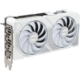 ASUS GeForce RTX 5060 Ti DUAL OC 8GB WHITE, Grafikkort Hvid
