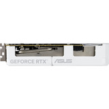 ASUS GeForce RTX 5060 Ti DUAL OC 8GB WHITE, Grafikkort Hvid