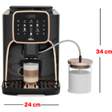 Arzum OK0028-0400, Kaffe/Espresso Automat Sort/kobber