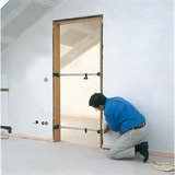 BESSEY dørkarm monteringsstang TMS, Støtte Sort/Rød