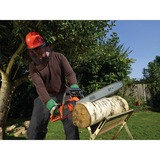 BLACK+DECKER CS2245 kædesav 2200 W Sort, Grå, Orange, Motorsav Orange/Sort, 45 cm, 12,5 m/s, 76,2 / 8 mm (3 / 8"), Sort, Grå, Orange, 0,15 L, Vekselstrøm