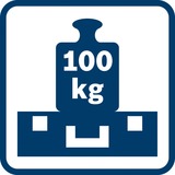 Bosch 1600A038TU, Værktøjskasse Blå/Rød