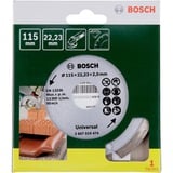 Bosch 2 607 019 474 tilbehør vinkelsliber, Skæreskive 11,5 cm, 1,7 mm, 1 stk