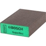 Bosch 2 608 901 180 slibeblok Super fint grus, Grinding sponge Grøn, Super fint grus, Slibeblok, Brun, Grøn, Træ, Fjernelse af maling, 69 mm