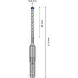 Bosch Expert SDS plus-7X Hammer drill bit 30 stk, Boremaskine Borehammer, Hammer drill bit, 5 mm, 115 mm, Beton, Sten, 5 cm
