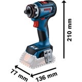 Bosch GSR 18V-90 FC PROFESSIONAL 2100 rpm SDS-plus 920 g Sort, Blå, Sølv, Bore-/ skruemaskine Blå/Sort, Pistolgreb boremaskine, SDS-plus, Børstefri, Sort, Blå, Sølv, 1,3 cm, 2100 rpm