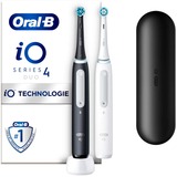 Braun Oral-B iO Series 4 Duo, El-tandbørste Sort/Hvid
