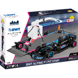 COBI BWT Alpine F1 Pit Stop, Bygge legetøj 