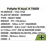 COBI PzKpfw VI Tiger 131, Bygge legetøj 