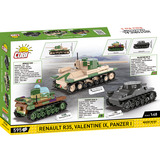 COBI Renault R35 - Valentine IX - Panzer I, Bygge legetøj 