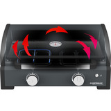 Campingaz 2217205, Onyx 2, Grillplade Sort