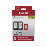 Canon 8287B008 blækpatron 2 stk Original Sort, Blå, Magenta, Gul Sort, Blå, Magenta, Gul, 8 ml, 8 ml, 2 stk, 180 Sider, Foto værdipakke