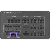 Cooler Master X Silent MAX 1300, PC strømforsyning Sort