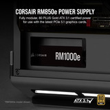 Corsair RM850e 80 Plus Gold Renoveret, PC strømforsyning Sort