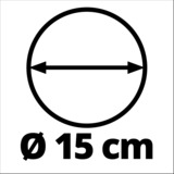 EINHELL 4144017 tilbehør til højtryksrenser Børste, Vaskebørster Sort/Rød, Børste, Einhell, TC-HP 130, TE-HP 140, Sort, Rød, Hvid, 110 mm, 420 mm