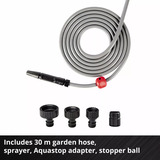 EINHELL GE-HR 18/30 Li-Solo, 4173770, Slangerulle Rød