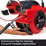 EINHELL GE-HR 18/30 Li-Solo, 4173770, Slangerulle Rød