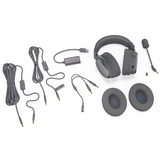 ENDORFY VIRO Plus USB Alt Gray, Gaming headset mørk grå