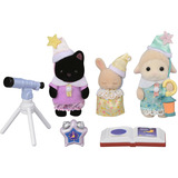 EPOCH Sylvanian Families - Eventyrbørnehavevenner "Overnatningsfest", Bygge legetøj 