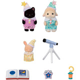 EPOCH Sylvanian Families - Eventyrbørnehavevenner "Overnatningsfest", Bygge legetøj 